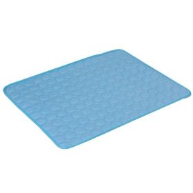 Pet Summer Cat And Dog Sofa Mat (Option: Blue Edging-2XL150*100cm)